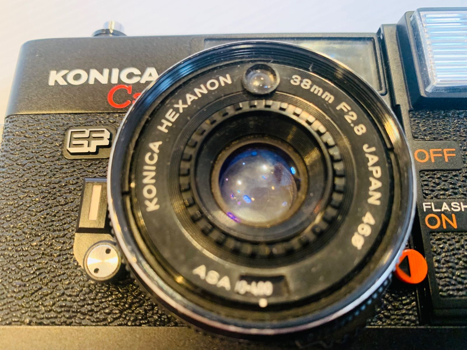 完動品】フィルムカメラ Konica C35 EF ピッカリコニカ - メルカリ