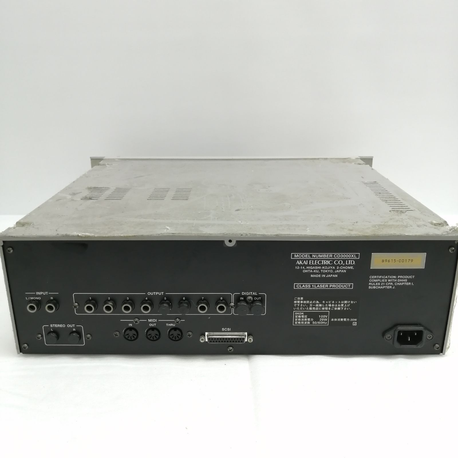 ジャンク】AKAI サンプラー CD3000XL M2489-htmhh - メルカリ