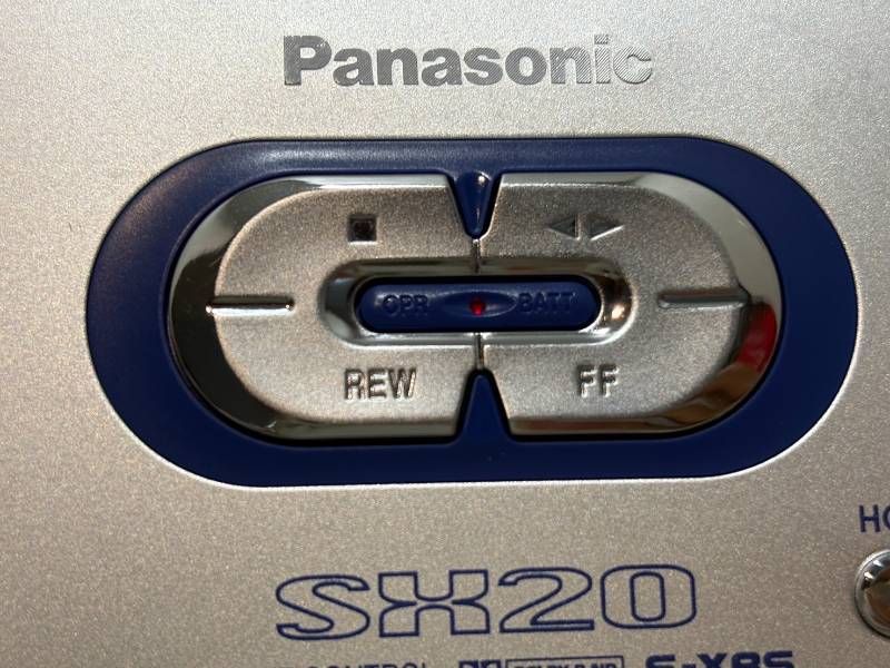 Panasonic RQ-SX20 カセットプレーヤー ポータブルプレーヤー ジャンク