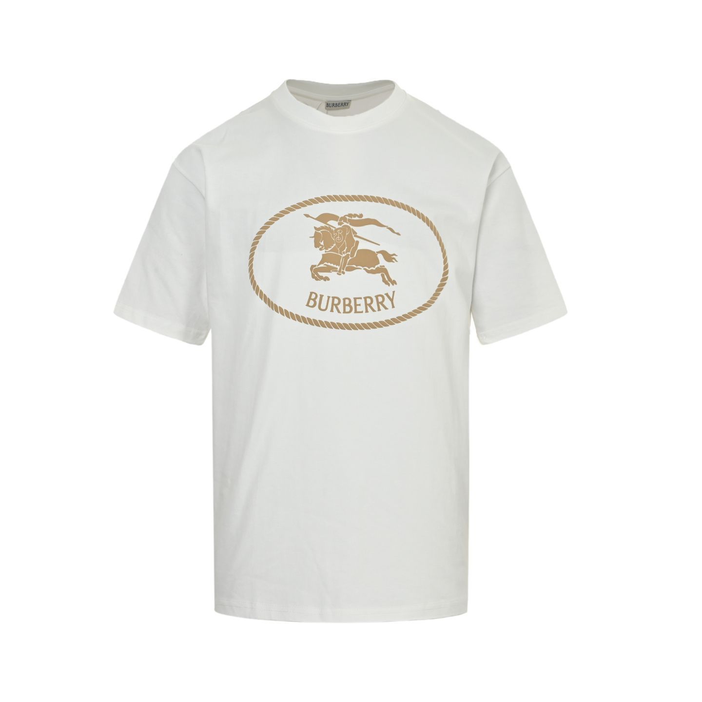 【今日特価】Burberry 25ss 円形ウォーホースプリント T シャツ