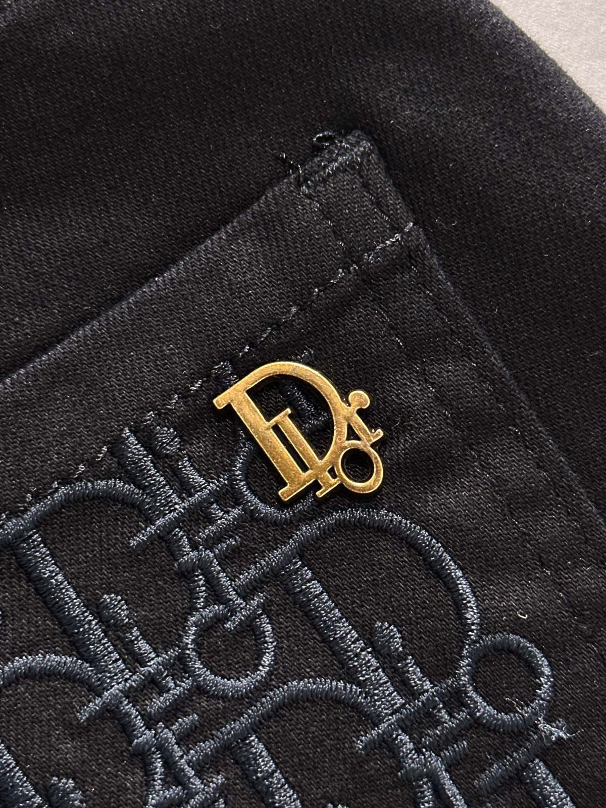 【今日特価】Dior 2025 夏 刺繍ポケット シェイプドジーンズ