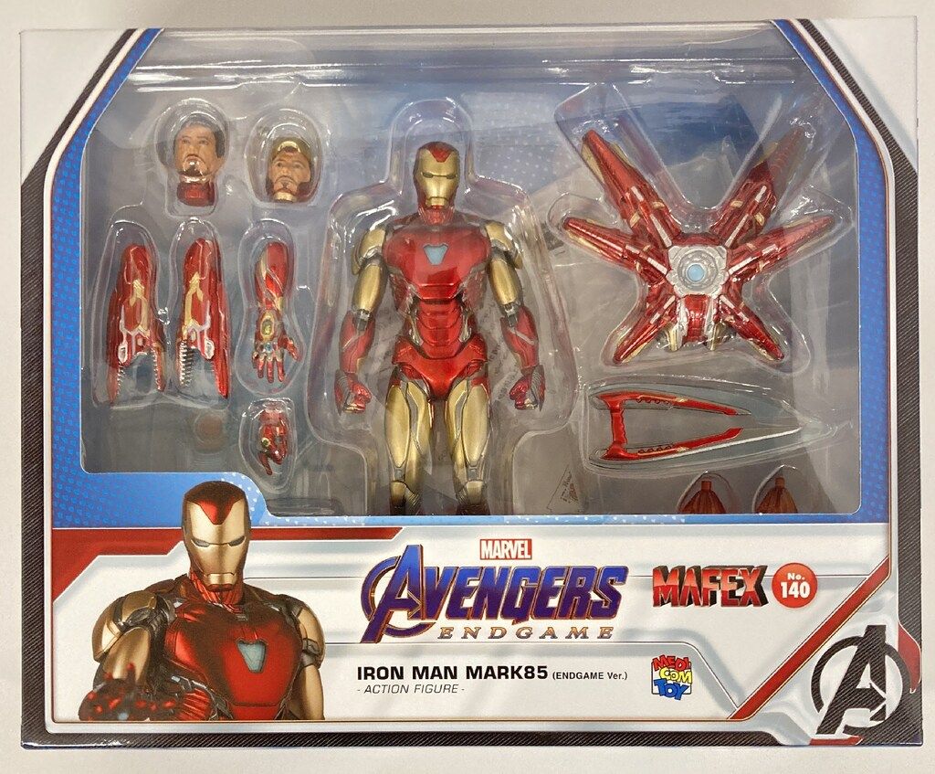 メディコム トイ MAFEX IRON MAN MARK 85 (ENDGAME VER) 140
