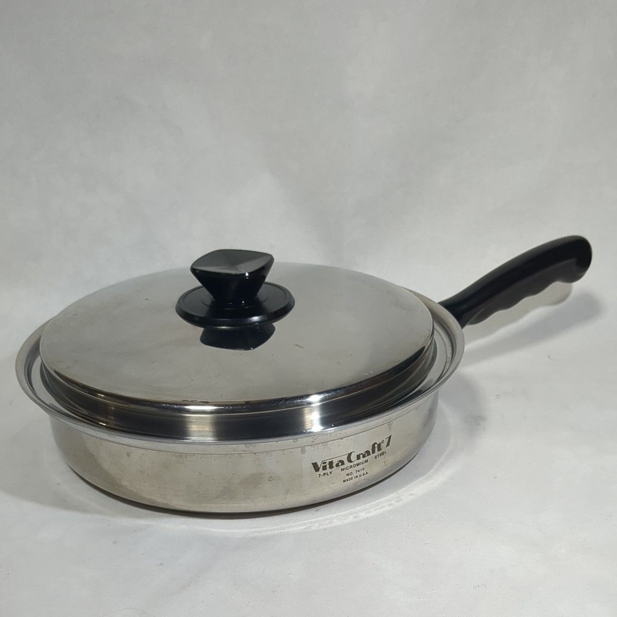 ビタクラフト　セブン　フライパン　No.7410 MADE IN USA ビタクラフトセブン 27cmフライパン No.7410 IH対応品 USED美品 - メルカリ