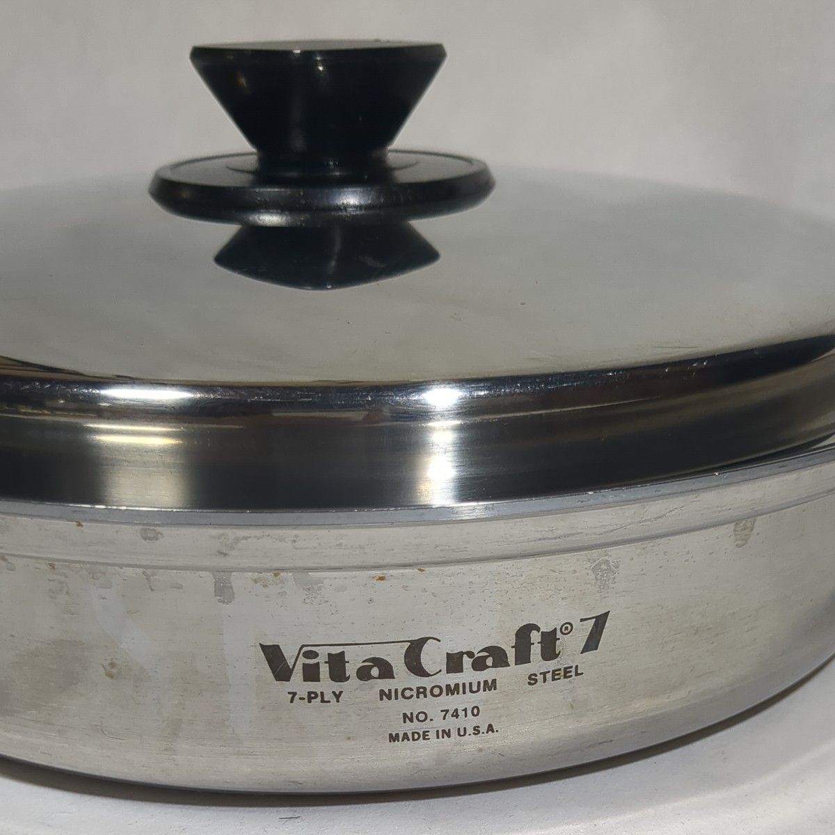 ビタクラフト　セブン　フライパン　No.7410 MADE IN USA ビタクラフトセブン 27cmフライパン No.7410 IH対応品 USED美品 - メルカリ