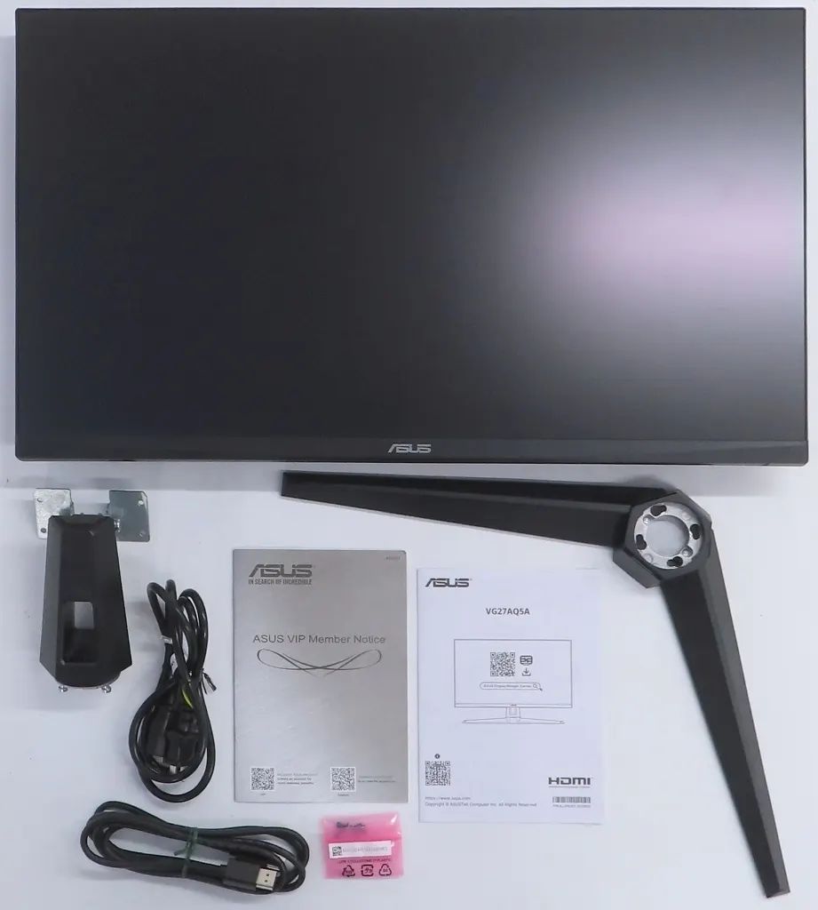 ASUS TUF Gaming VG27AQ5A 27インチ ゲーミングモニター 中古 - メルカリ