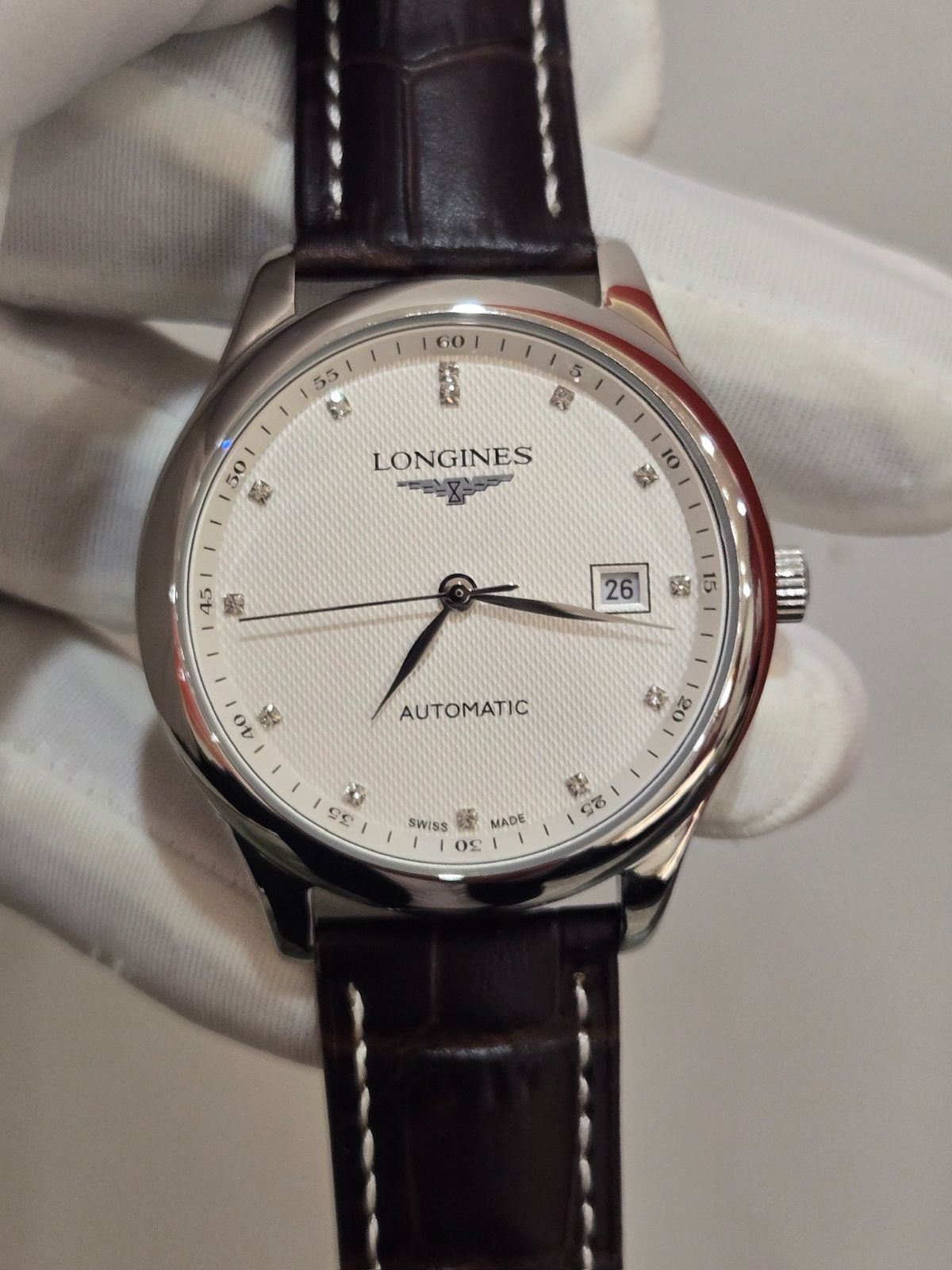 [Longines] 名匠シリーズ メンズ機械式腕時計 - 専用ケース・カード・袋付き｜本日限定特価｜新品未使用