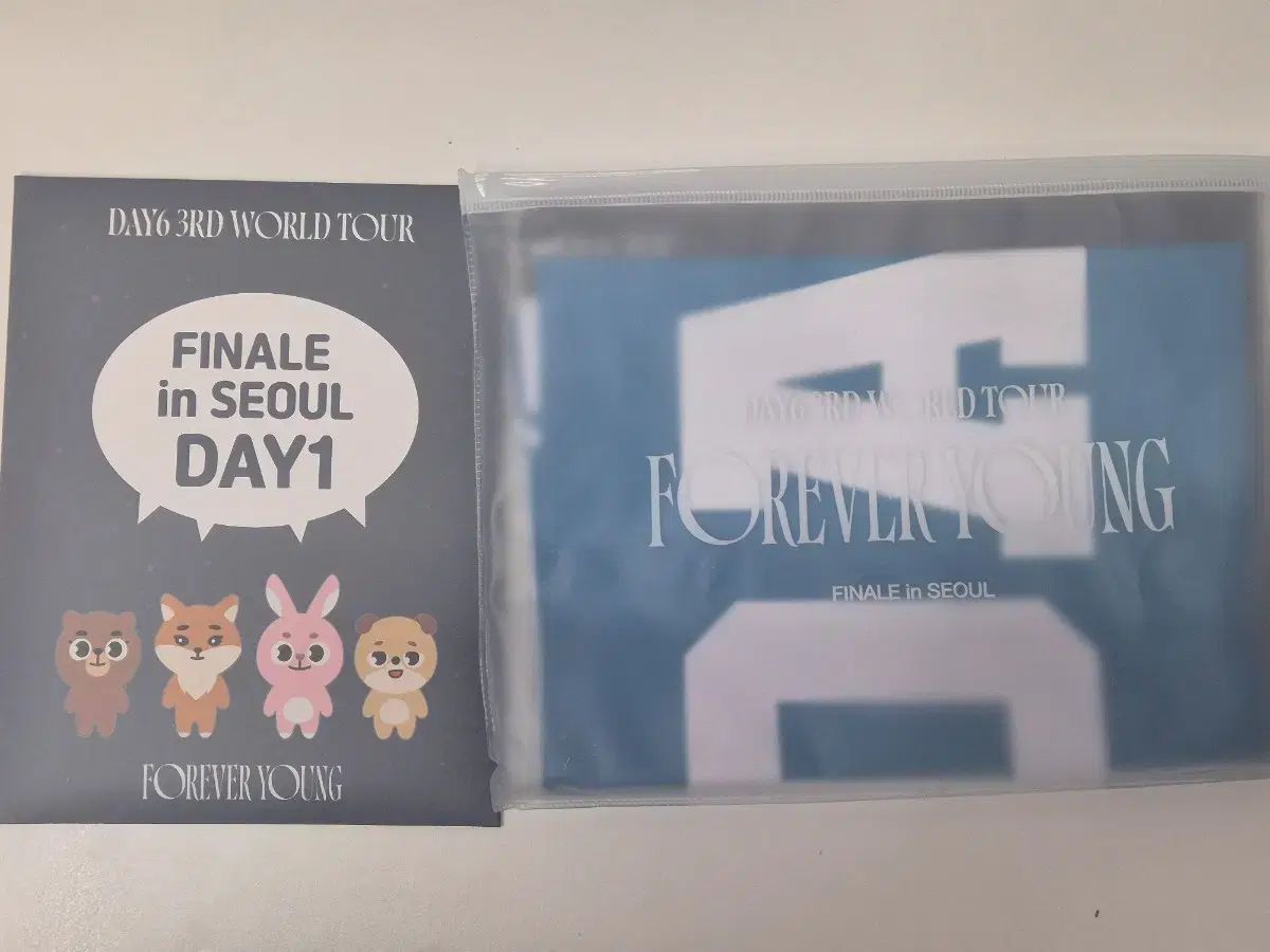 day6 入場トレカ DAY6（デイシックス）FOREVER（フォーエバー）ヤング スローガン+入場