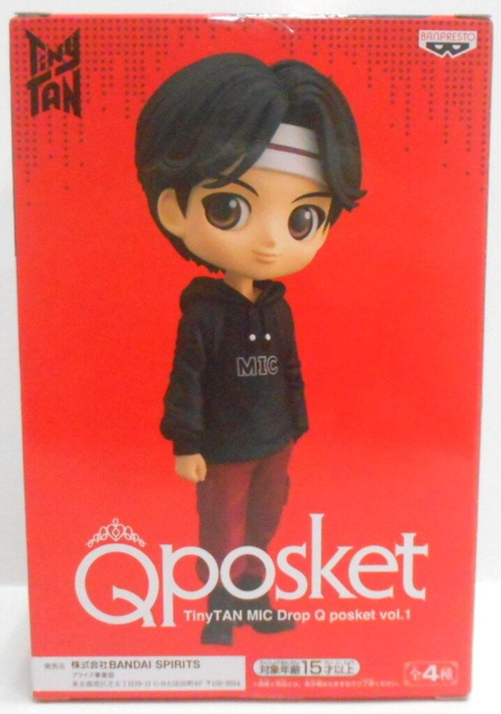 BANDAI SPIRITS Q posket vol.1 TinyTAN MIC Drop BTS JIN/B - メルカリ
