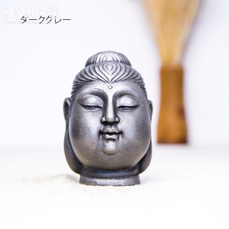 仏像 壁掛け用 お面 仏頭 禅菩薩 仏像 仏面 仏頭 置物 オブジェ 魔除け 幸運 金運 健康運 出世運