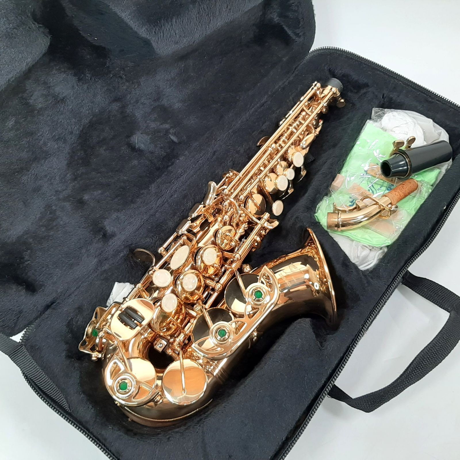 Zeff France カーブドソプラノサックス ZSS-900 ピンクゴールド