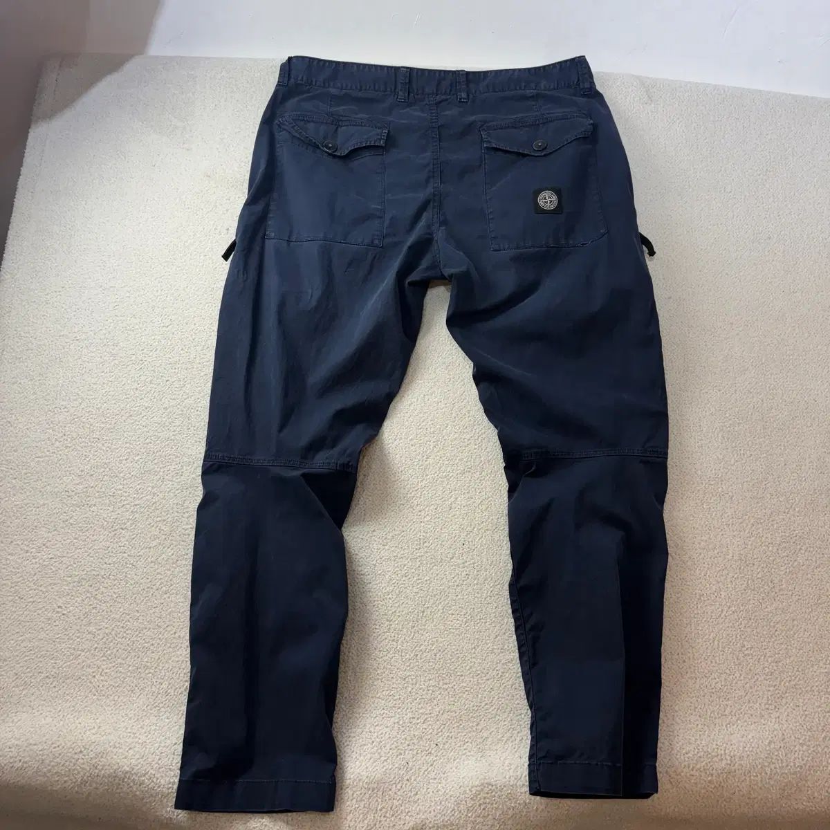 34 ストーンアイランド 18FW ワッペンパッチ コットン パンツ
