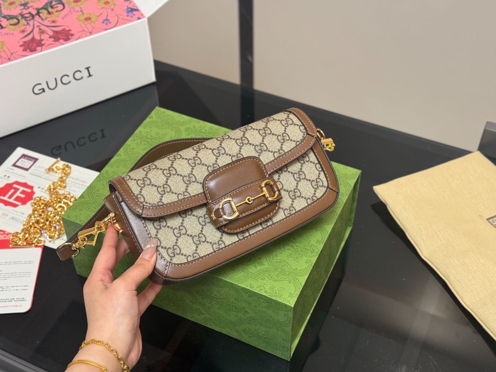 【今日特価】Gucci New 1955 アームバッグ