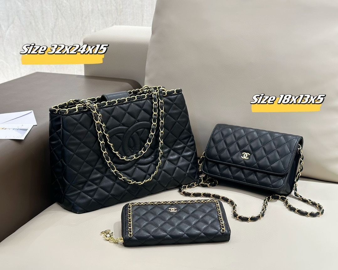 美品★CHANEL シャネル ショルダーバッグ 財布 3点セットバッグ|本日限定特価|新品未使用-