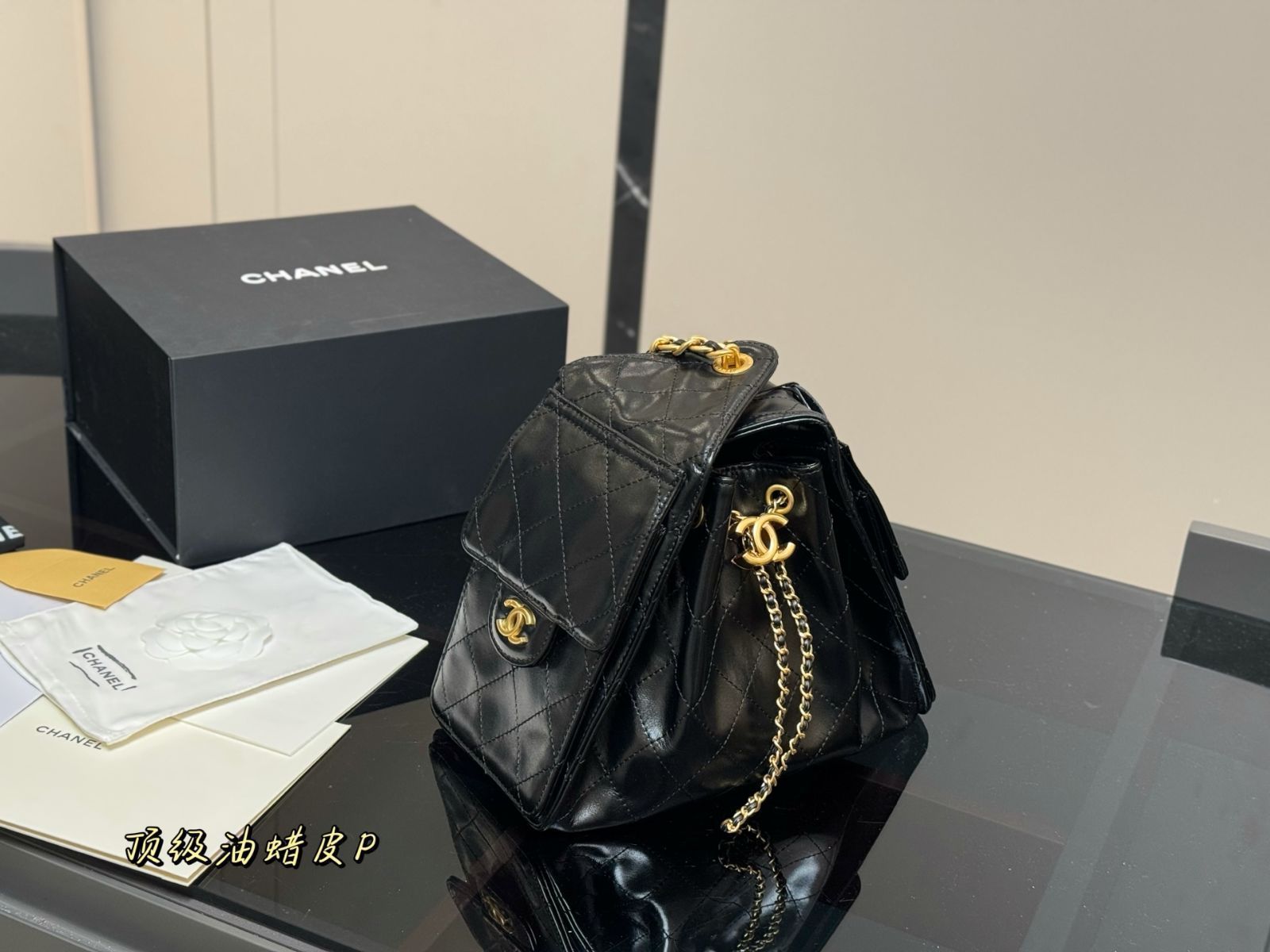 【今日特価】Chanel 25bag Small Hobo 25s オイルレザー ホボバッグ 15,400円