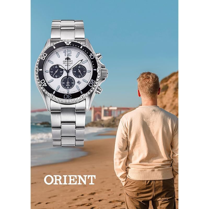 オリエント]ORIENT Mako マコ SOLAR PANDA ソーラー パンダ 日本製 