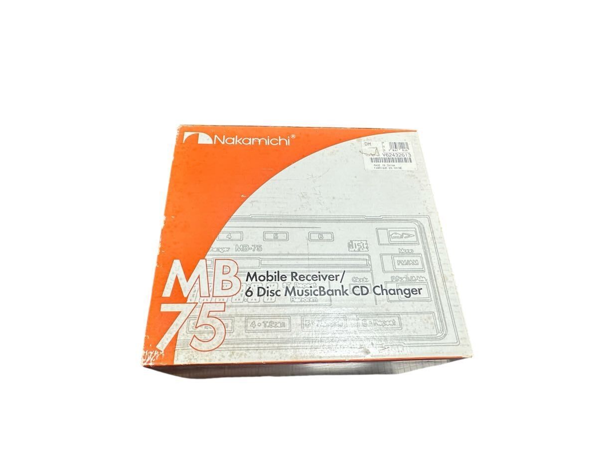 超希少 動作品 Nakamichi ナカミチ MB-75 1DIN 6連奏 CD チューナー