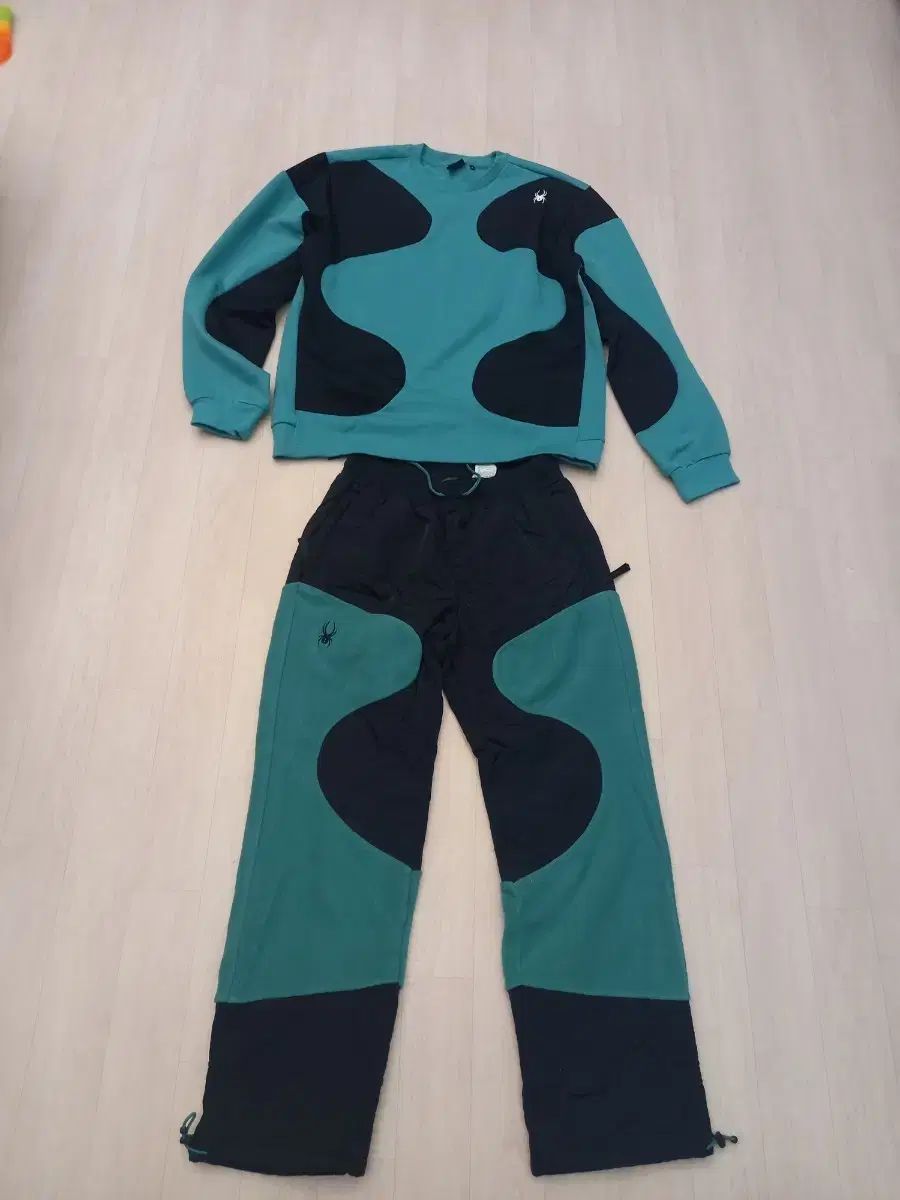 スパイダーマン 起毛 スウェット パンツ セット L XL