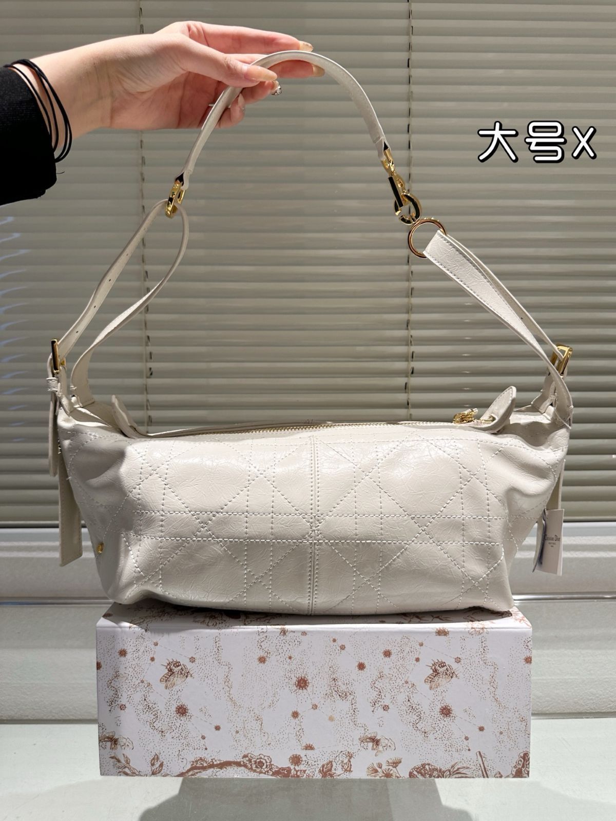 【今日特価】Dior D-Journey Shoulder Crossbody Bag - ディオール D-Journey ショルダー クロスボディ バッグ