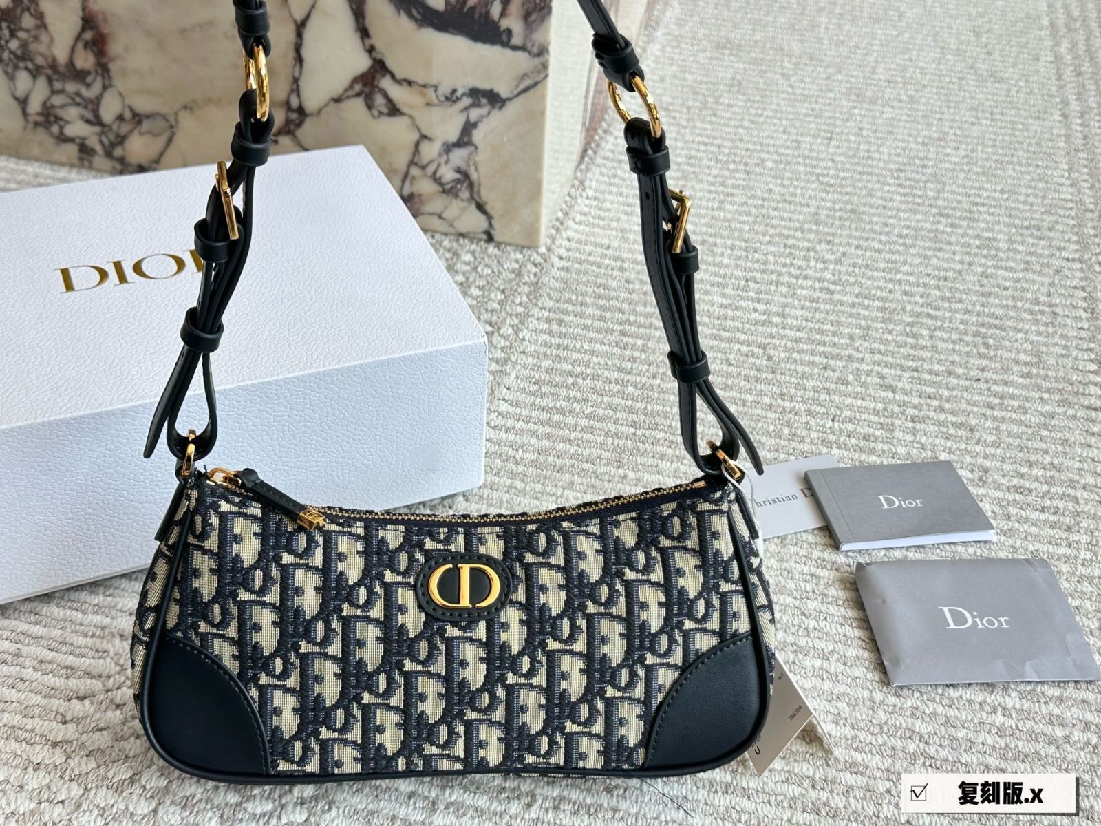 【今日特価】DIOR Baguette Hobo Underarm Bag ディオール バゲット ホボ アンダーアームバッグ