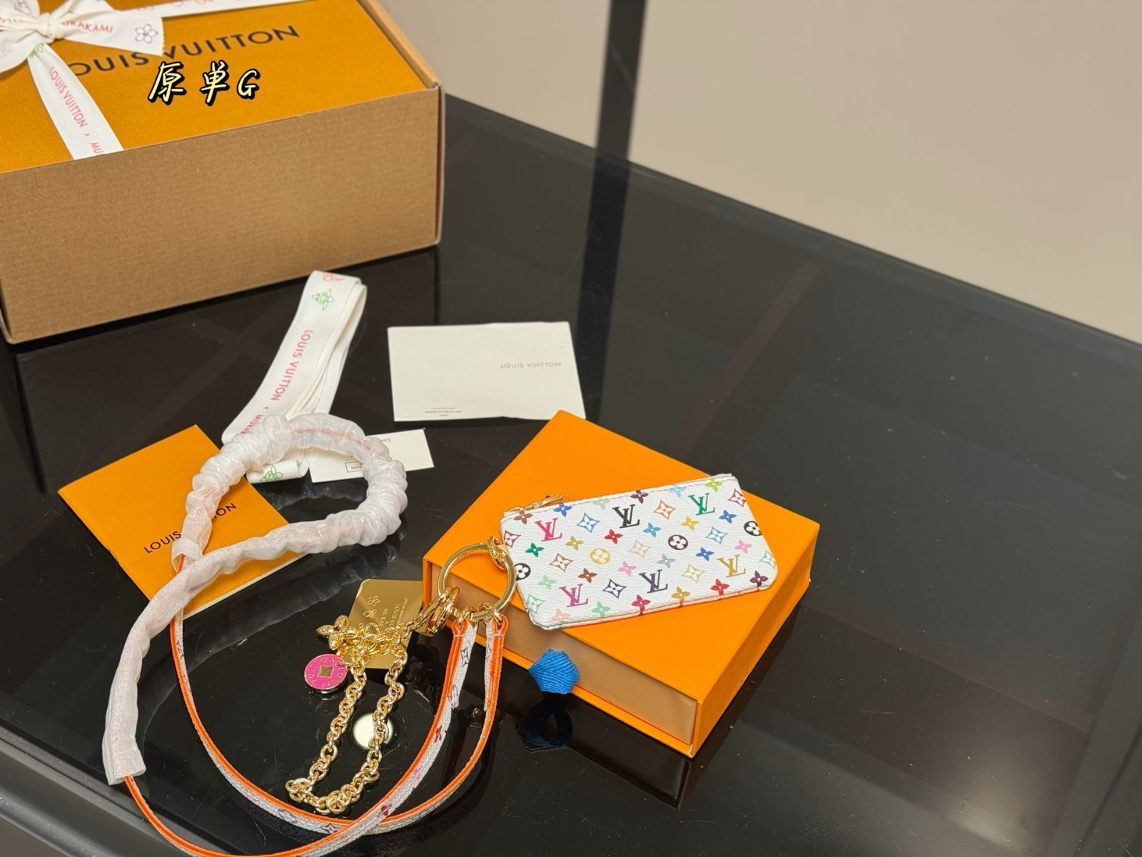 【今日特価】LV ゼロウォレット / カードケース / カーキー チャーム（サイズ：12×7cm）