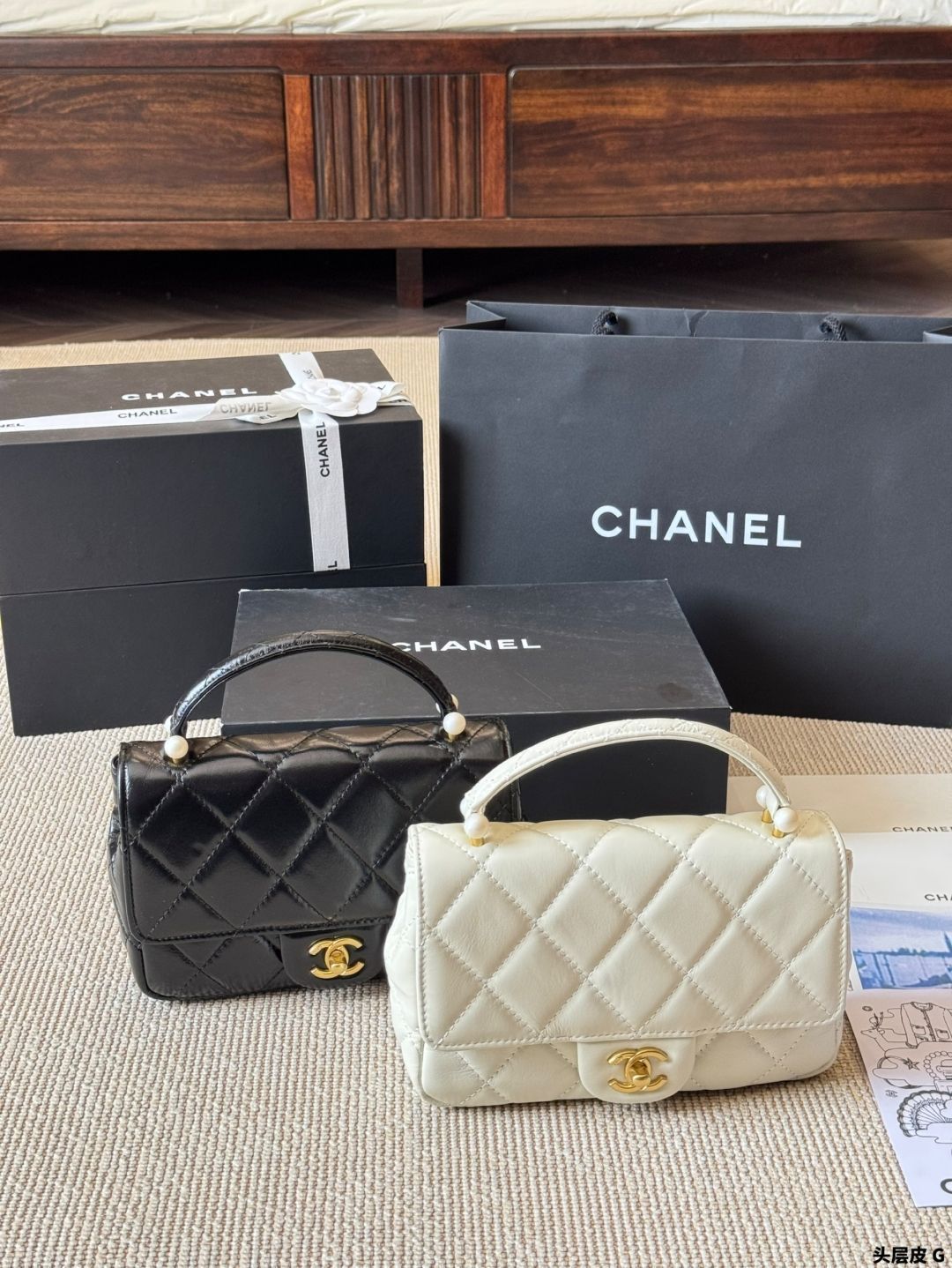 【今日特価】Vintage Chanel CF Tote ヴィンテージシャネル CF トートバッグ