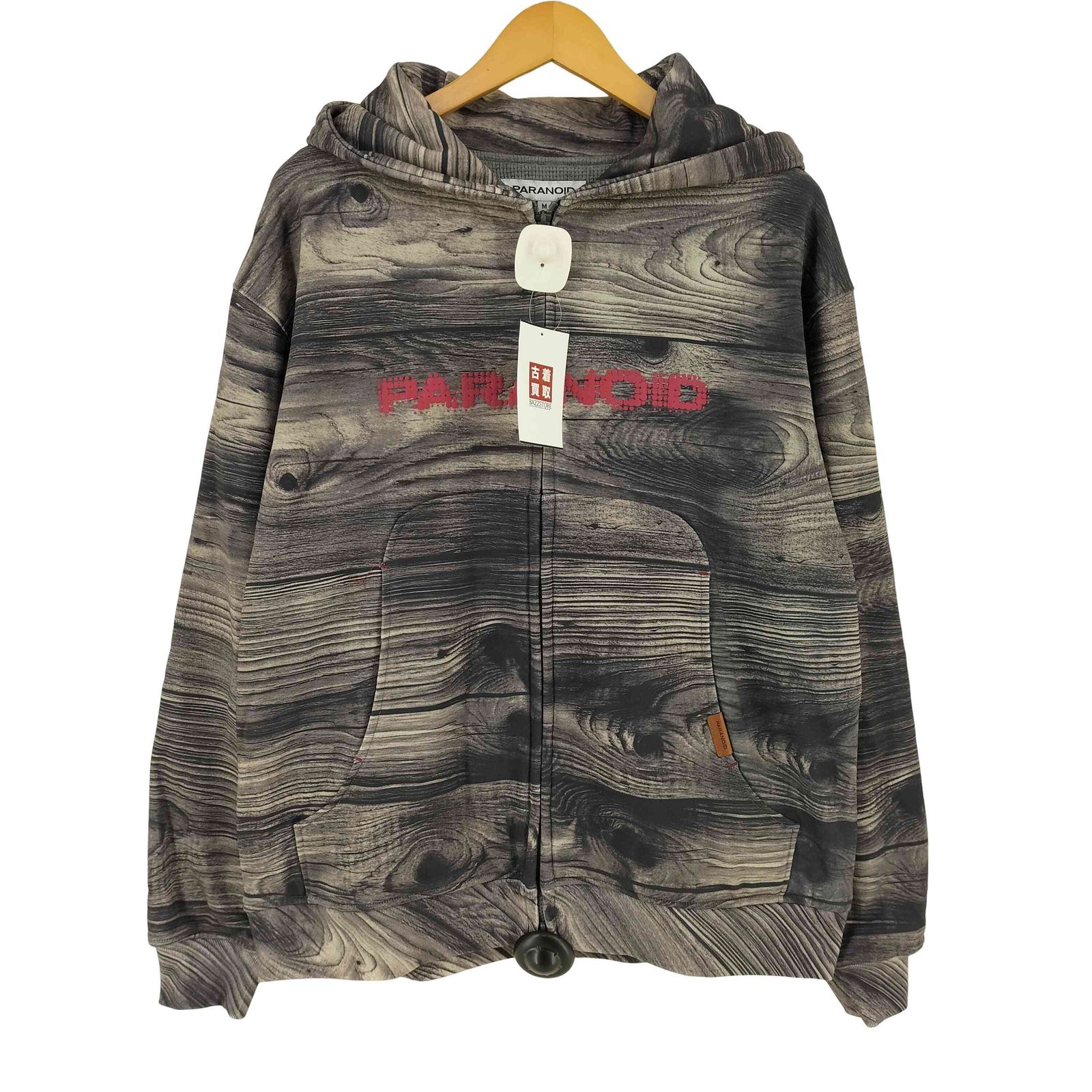 パラノイド PARANOID 25AW GRAIN ZIP HOODIE メンズ M