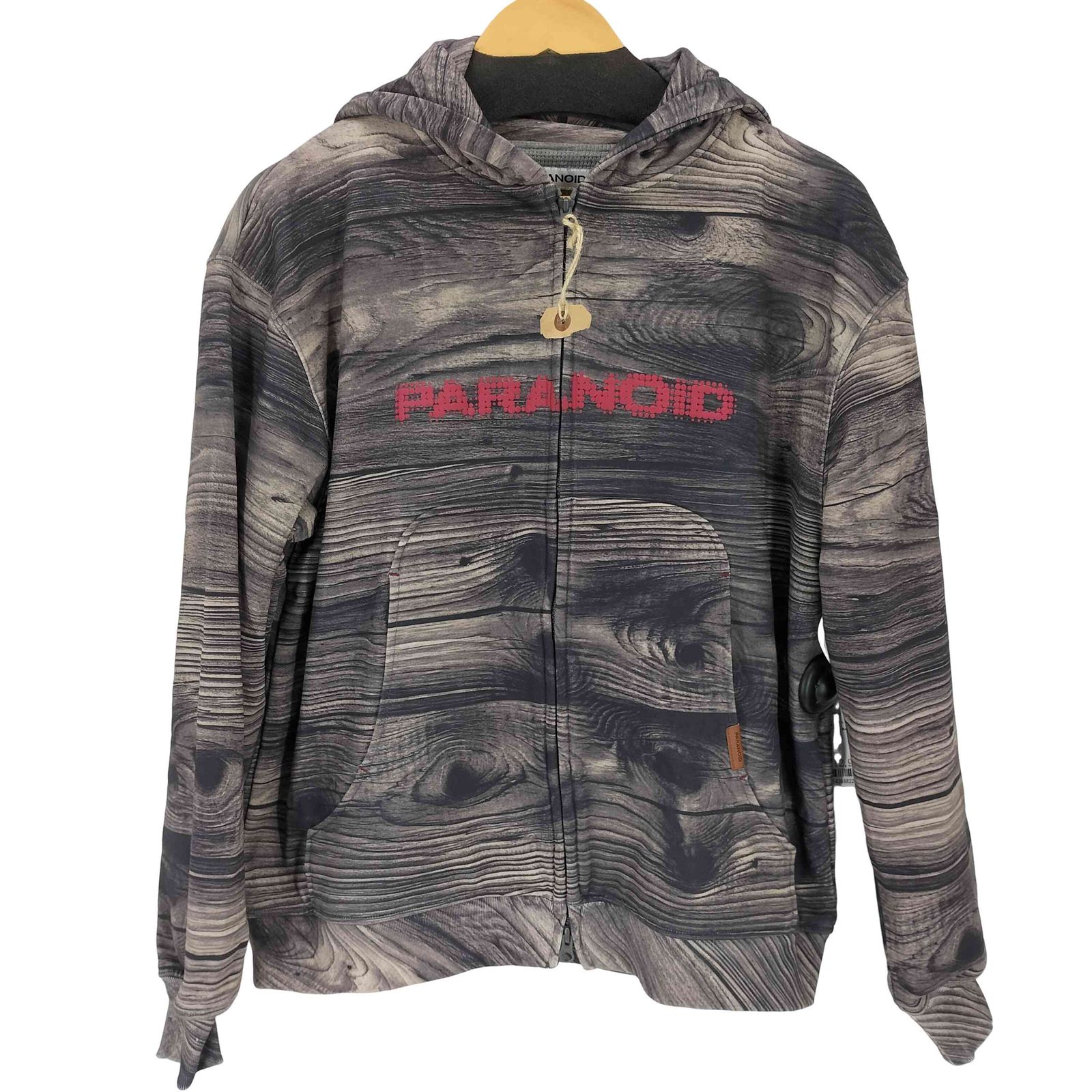 パラノイド PARANOID 25AW GRAIN ZIP HOODIE メンズ JPN：M