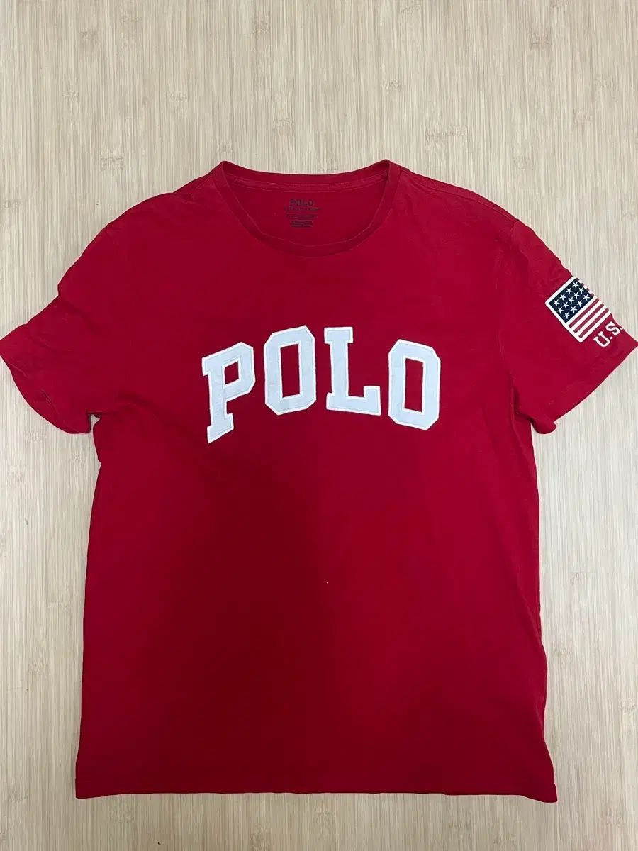 ポロ星条旗半袖Tシャツ