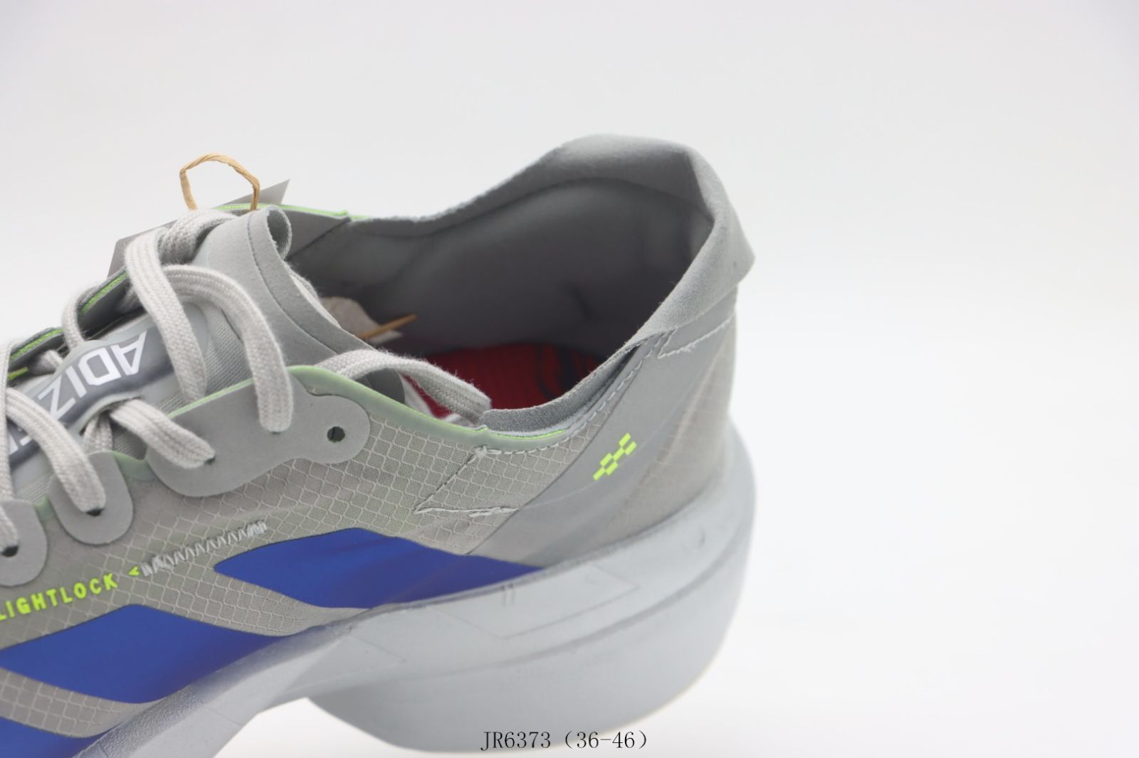 【今日特価】アディダス ランニングシューズ グレーブルー JR6373（Gray-Blue）