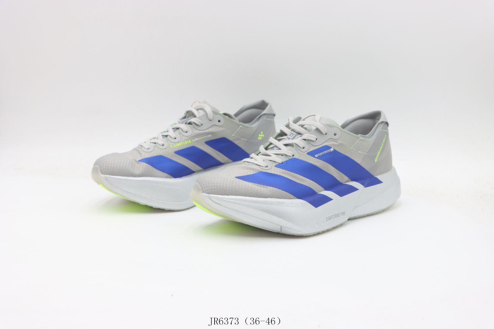 【今日特価】アディダス ランニングシューズ グレーブルー JR6373（Gray-Blue）