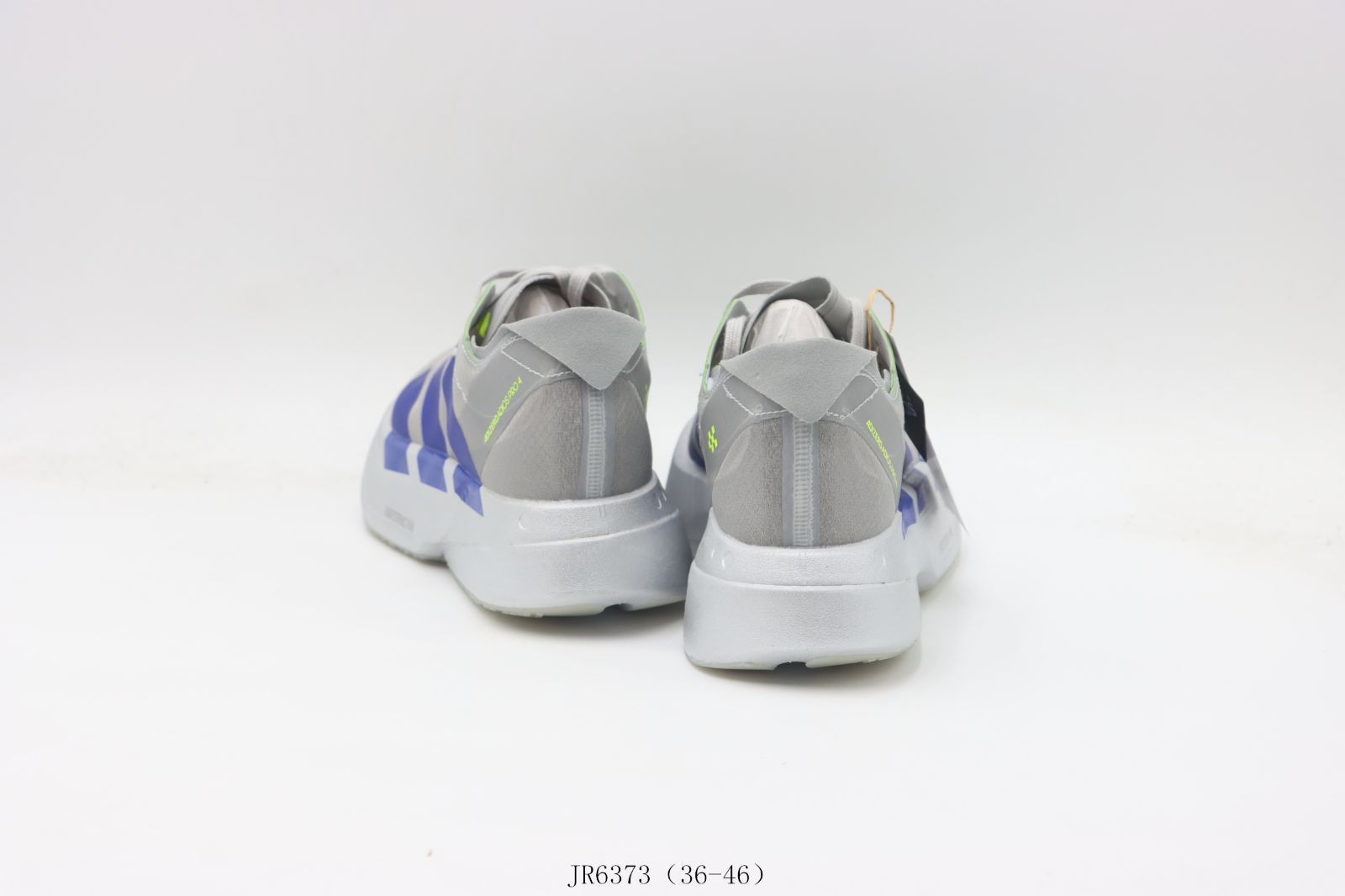 【今日特価】アディダス ランニングシューズ グレーブルー JR6373（Gray-Blue）