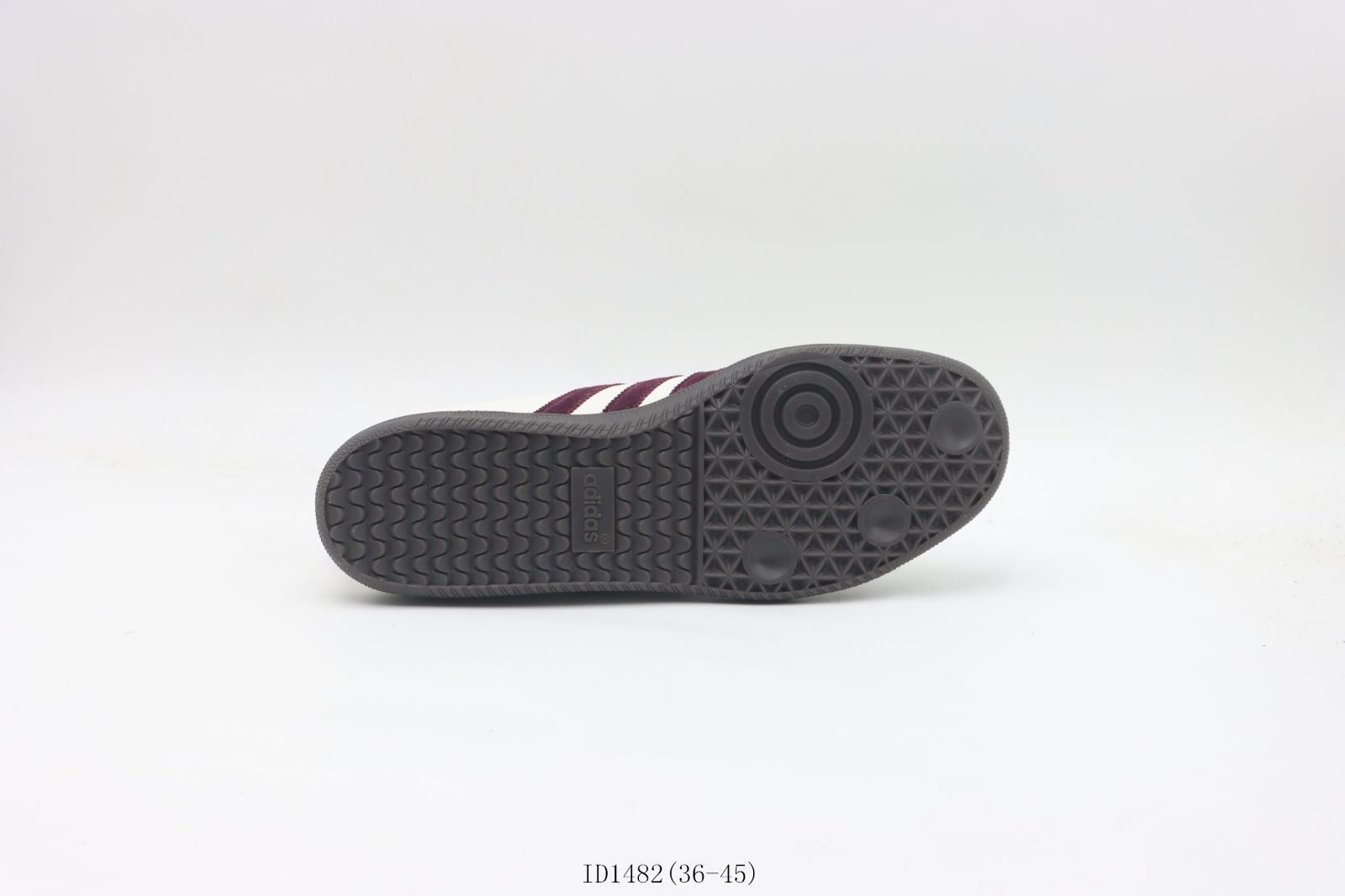 【今日特価】アディダス Adidas スリーストライプ ローカットスニーカー 白酒紅 White Wine Red ID1482