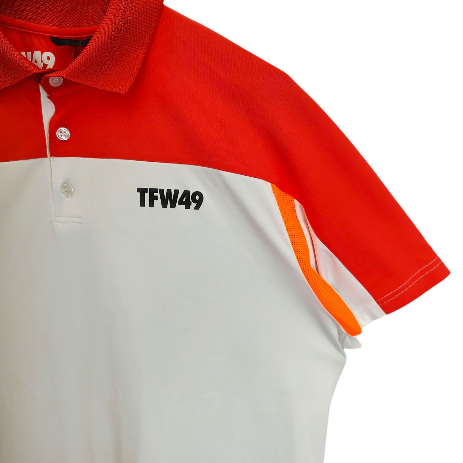 TFW49 ティーエフダブリュー ゴルフ 22SS SIDE MESH POLO サイド