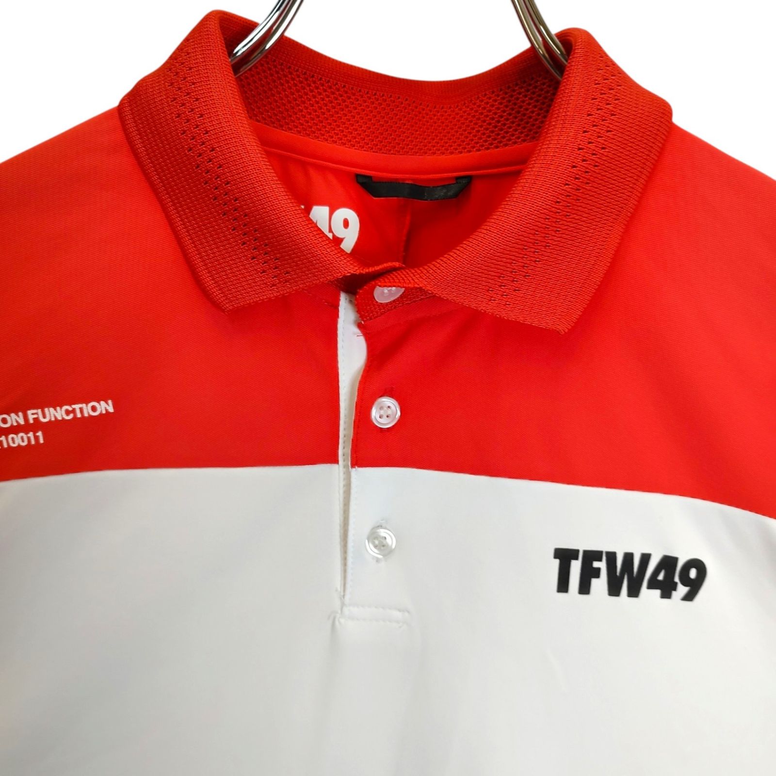 TFW49 ティーエフダブリュー ゴルフ 22SS SIDE MESH POLO サイド