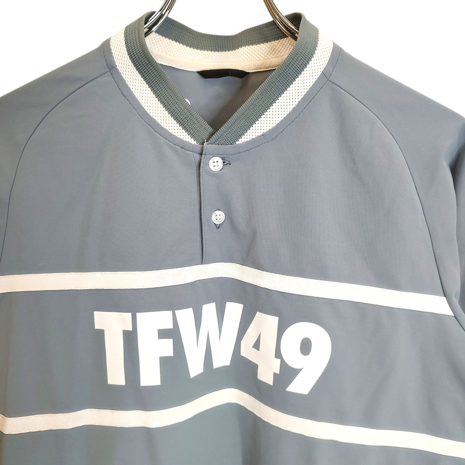 TFW49 ティーエフダブリュー ゴルフ 23AW COLLARLESS POLO L/S 長袖