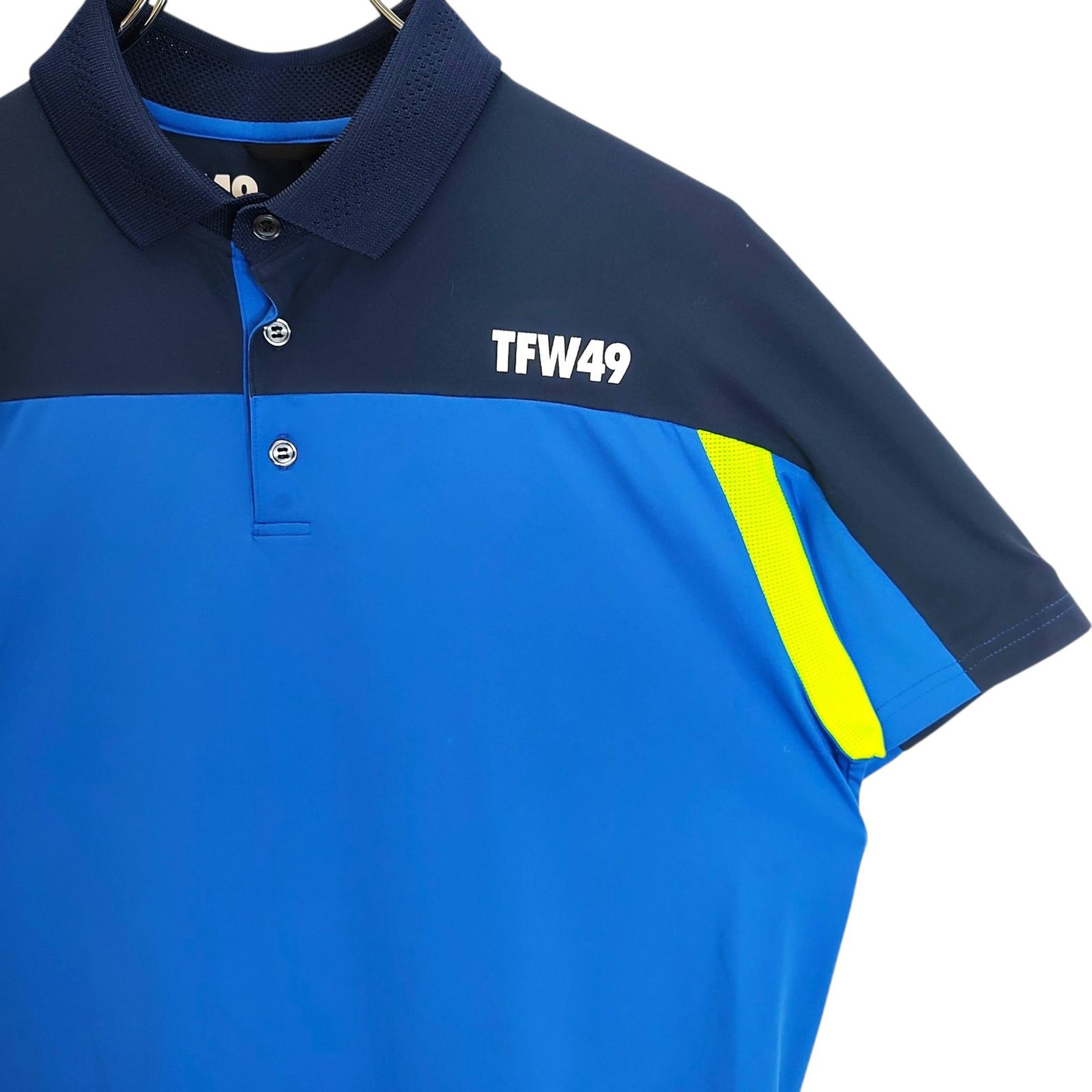 TFW49 ティーエフダブリュー ゴルフ 23AW SIDE MESH POLO サイド