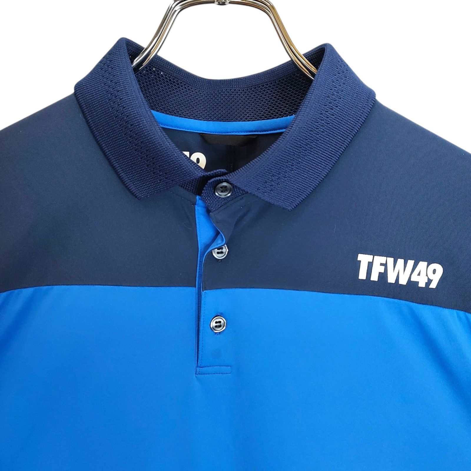 TFW49 ティーエフダブリュー ゴルフ 23AW SIDE MESH POLO サイド