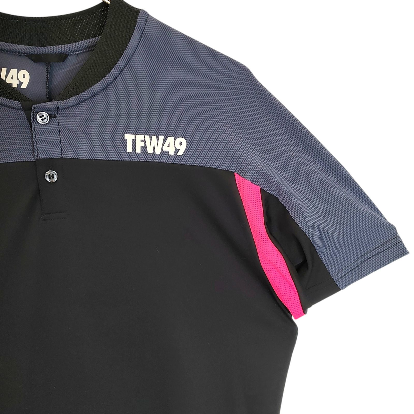 TFW49 ティーエフダブリュー ゴルフ 22SS SIDE MESH POLO サイド