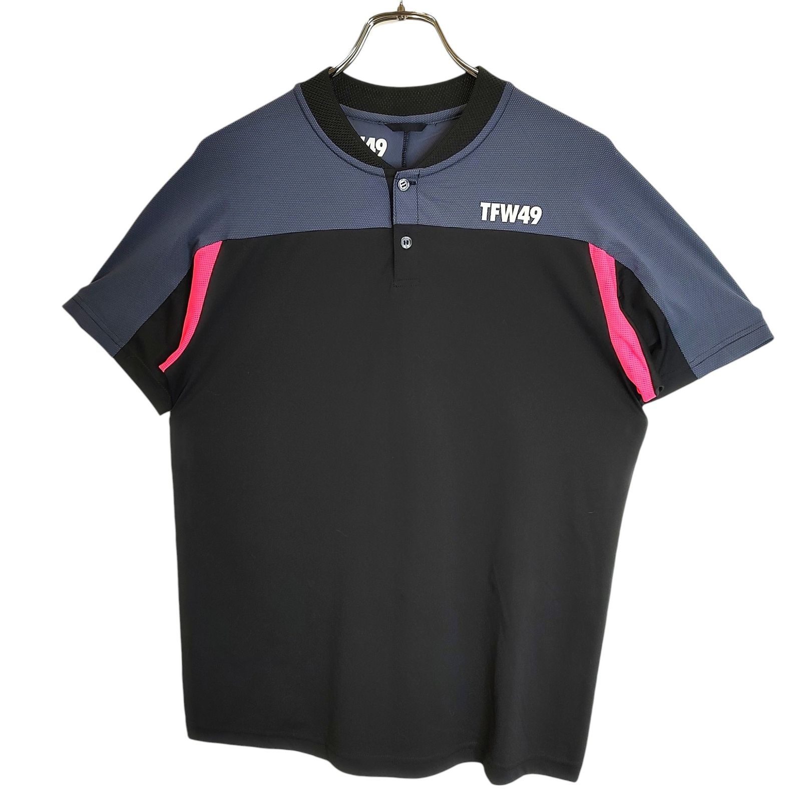 TFW49 ティーエフダブリュー ゴルフ 22SS SIDE MESH POLO サイド