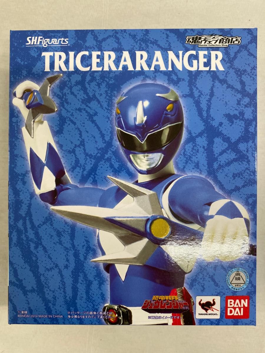 【未開封】S．H．Figuarts 恐竜戦隊ジュウレンジャー トリケラレンジャー