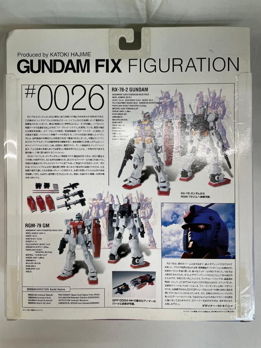 RX-78 ガンダム[RGM-79 ジム]Ver.Ka GUNDAM FIX … 未開封】RX-78 ガンダム[RGM-79 ジム]Ver.Ka GUNDAM FIX FIGURATION