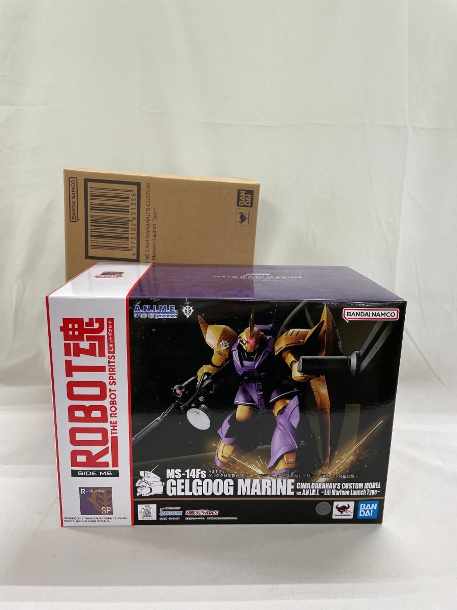 【未開封】ROBOT魂 〈SIDE MS〉 MS-14Fs ゲルググM指揮官機(シーマ・ガラハウ機) A.N.I.M.E. ～リリー・マル