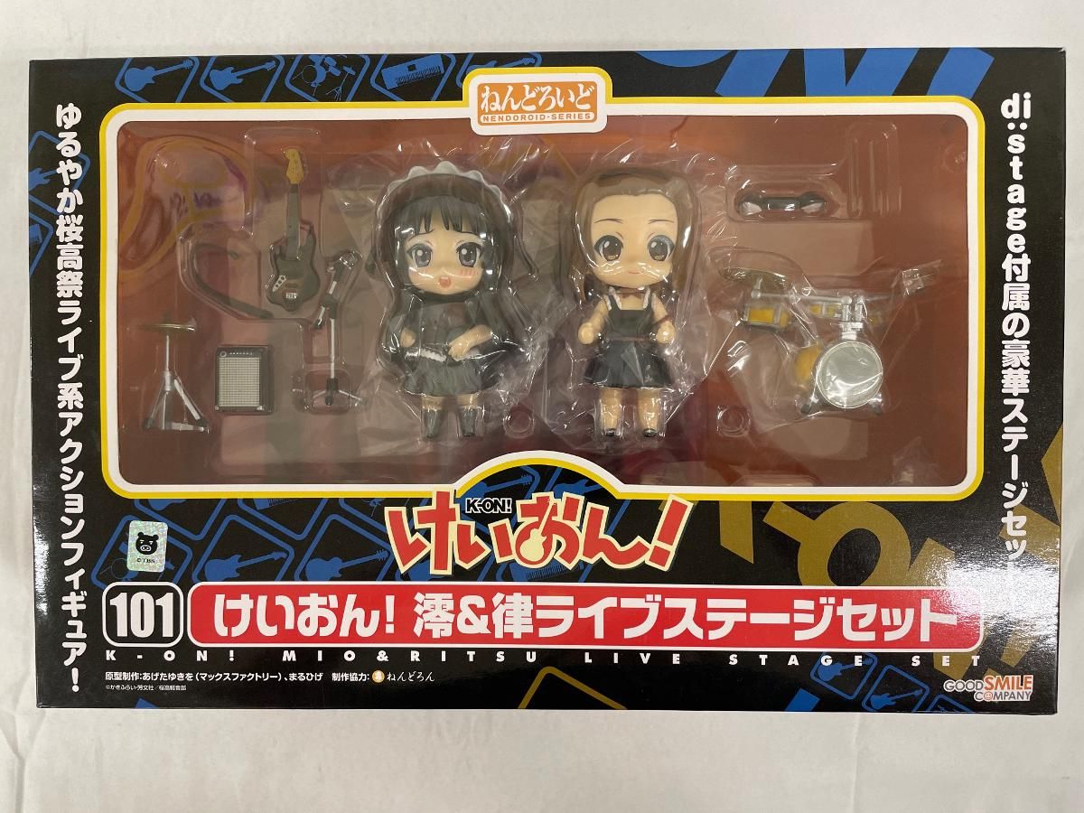 ねんどろいど 101 けいおん！ 澪＆律ライブステージセット WF'10冬
