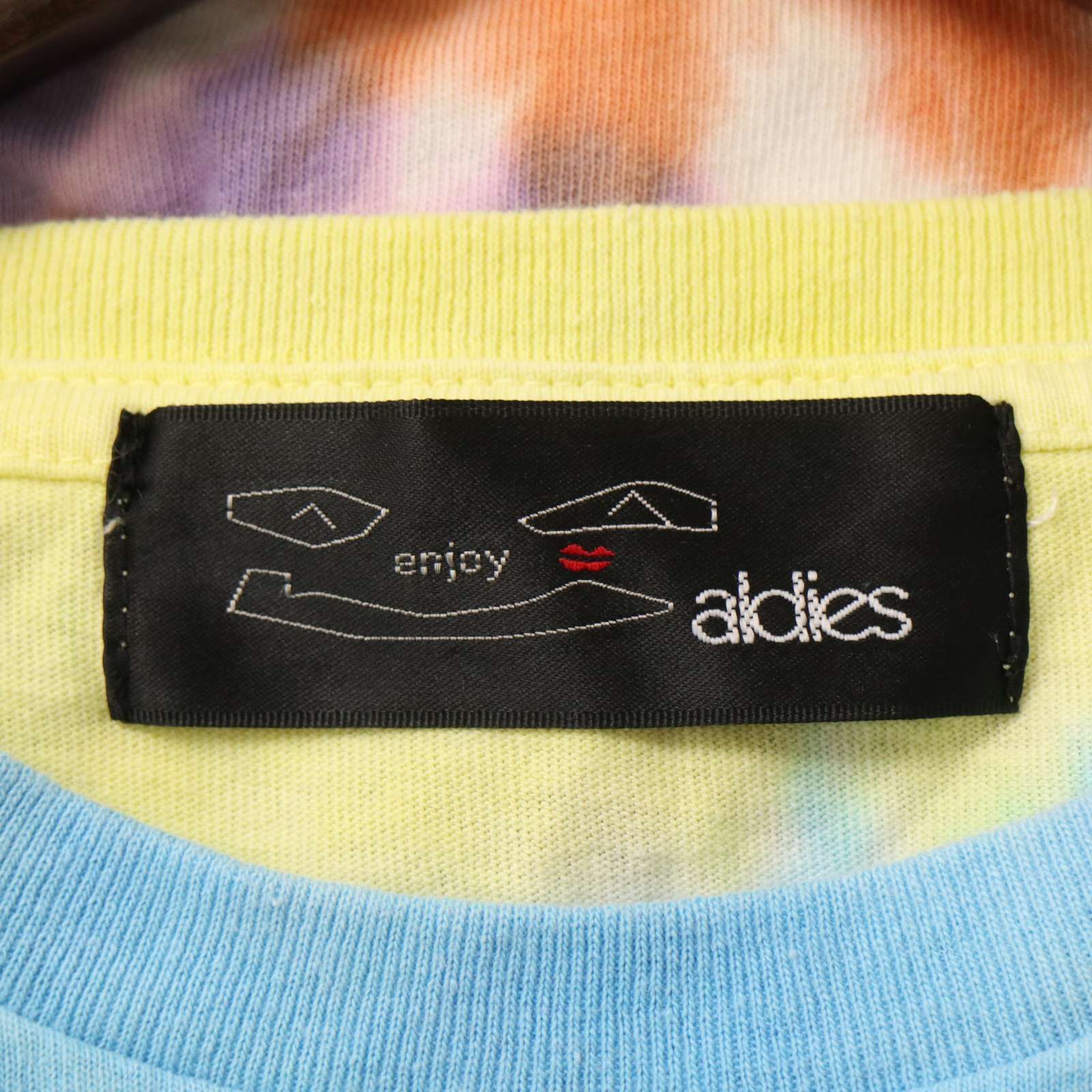 ALDIES アールディーズ 春夏☆ 半袖 タイダイ ビッグ ロゴプリント T
