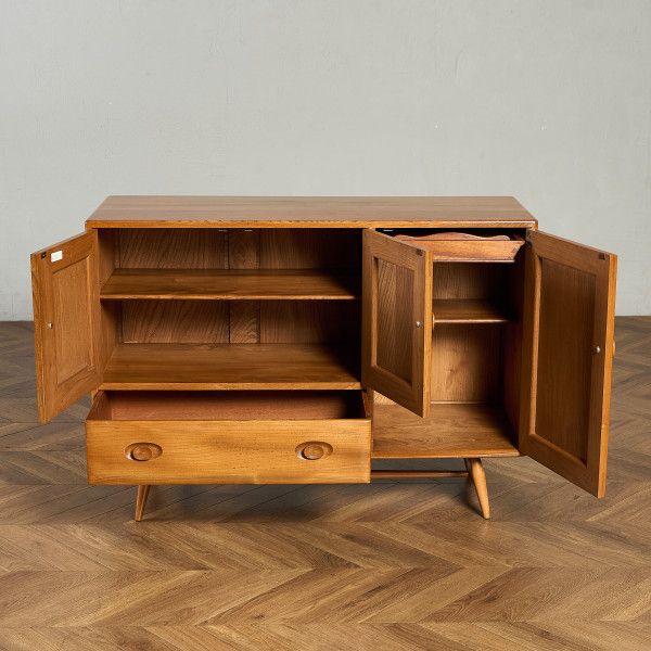 サイドボード イギリス エルム アーコール ERCOL ウィンザー サイド