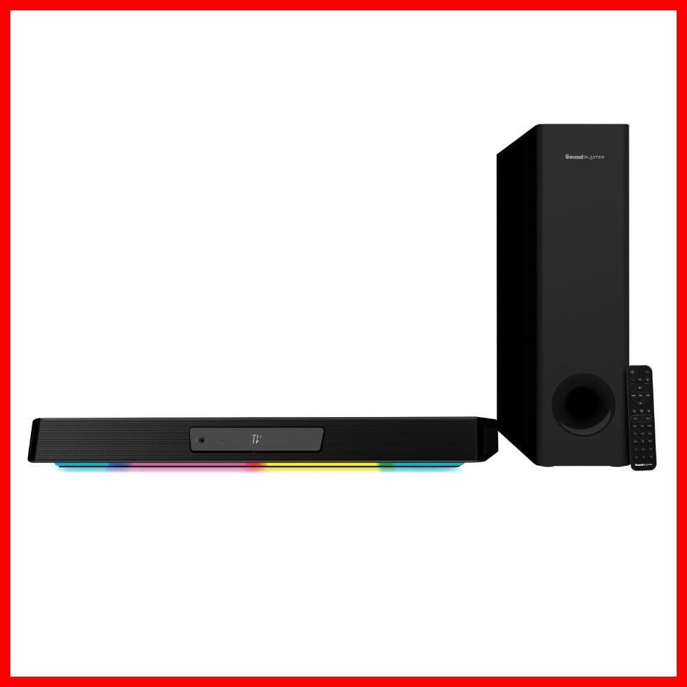 【在庫処分】Katana V2X 総合90W Blaster ピーク出力180W Dolby Sound Audio 対応 Creative ゲーミングサウンドバー SP-SBKV2X