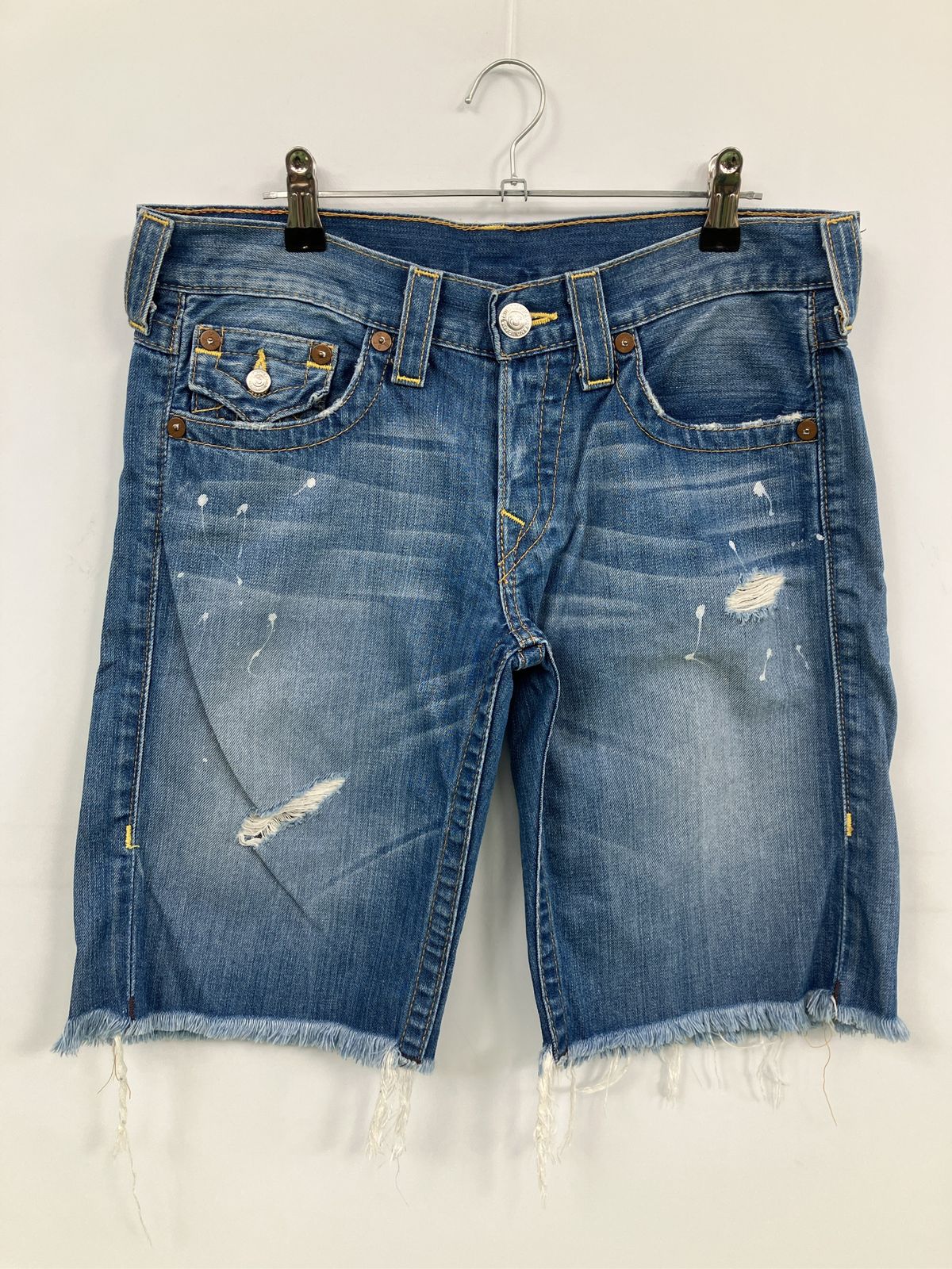 True Religion トゥルーレリジョン デニムパンツ 27 ブルー ショート