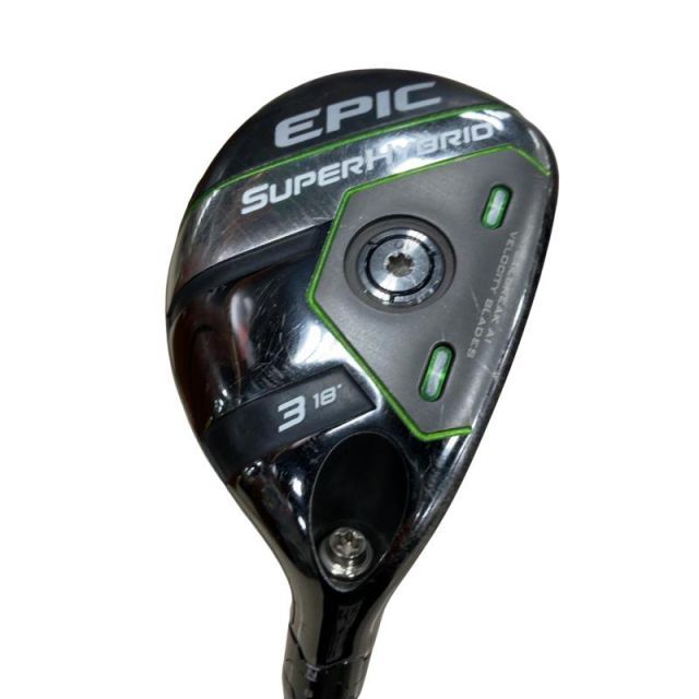 【中古】 キャロウェイ EPIC SUPER HYBRID U3 ユーティリティ UT Diamana 55 for CW(2021 EPIC UT) (フレックスSR) メンズ 男性用 右利き 右用 Dランク ゴルフクラブ