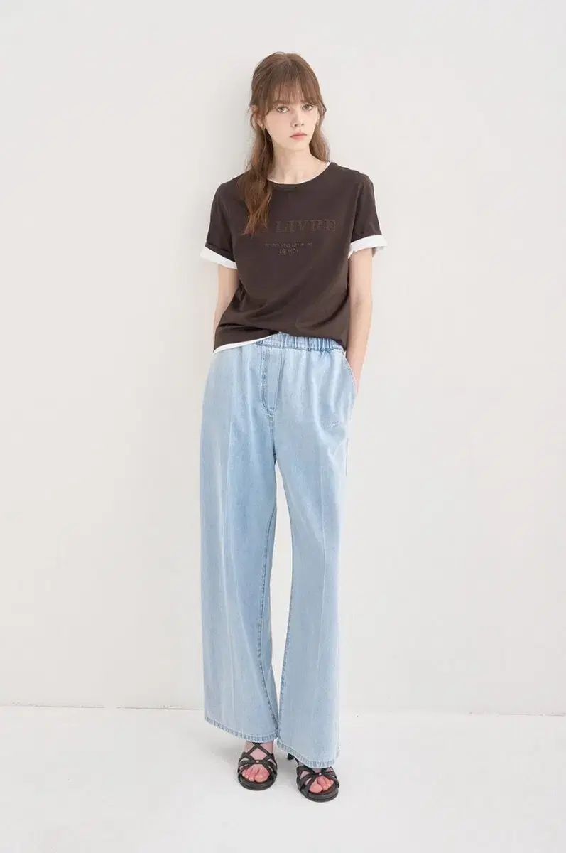 2024 SJSJ ワイド デニムパンツ (44) 9,043円