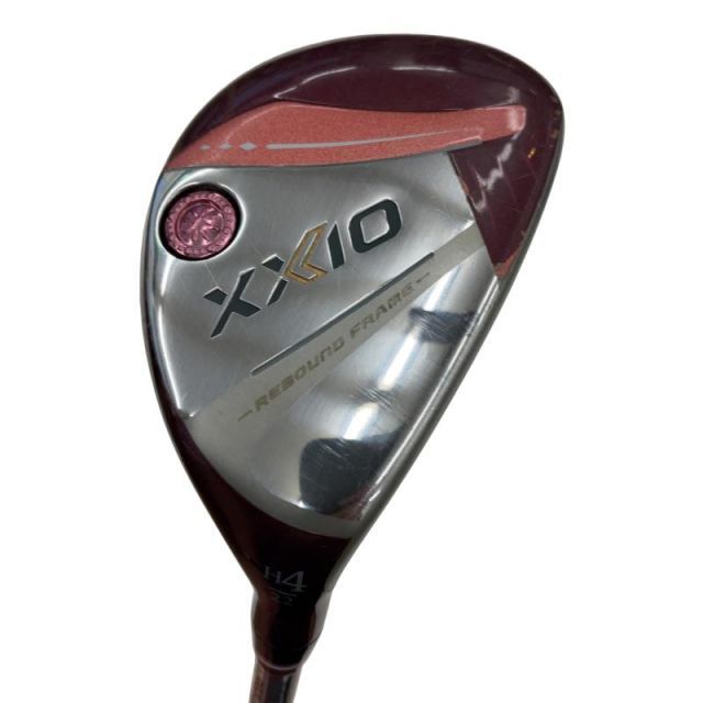 【中古】 ダンロップ XXIO(2024) H4(ボルドー) レディース ユーティリティ UT XXIO MP1300L(HB) ボルドー (フレックスL) レディース 女性用 右利き 右用 Cランク ゴルフクラブ